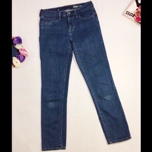 GAP Jeans Blue Skinny Stretchy Slim Size 26